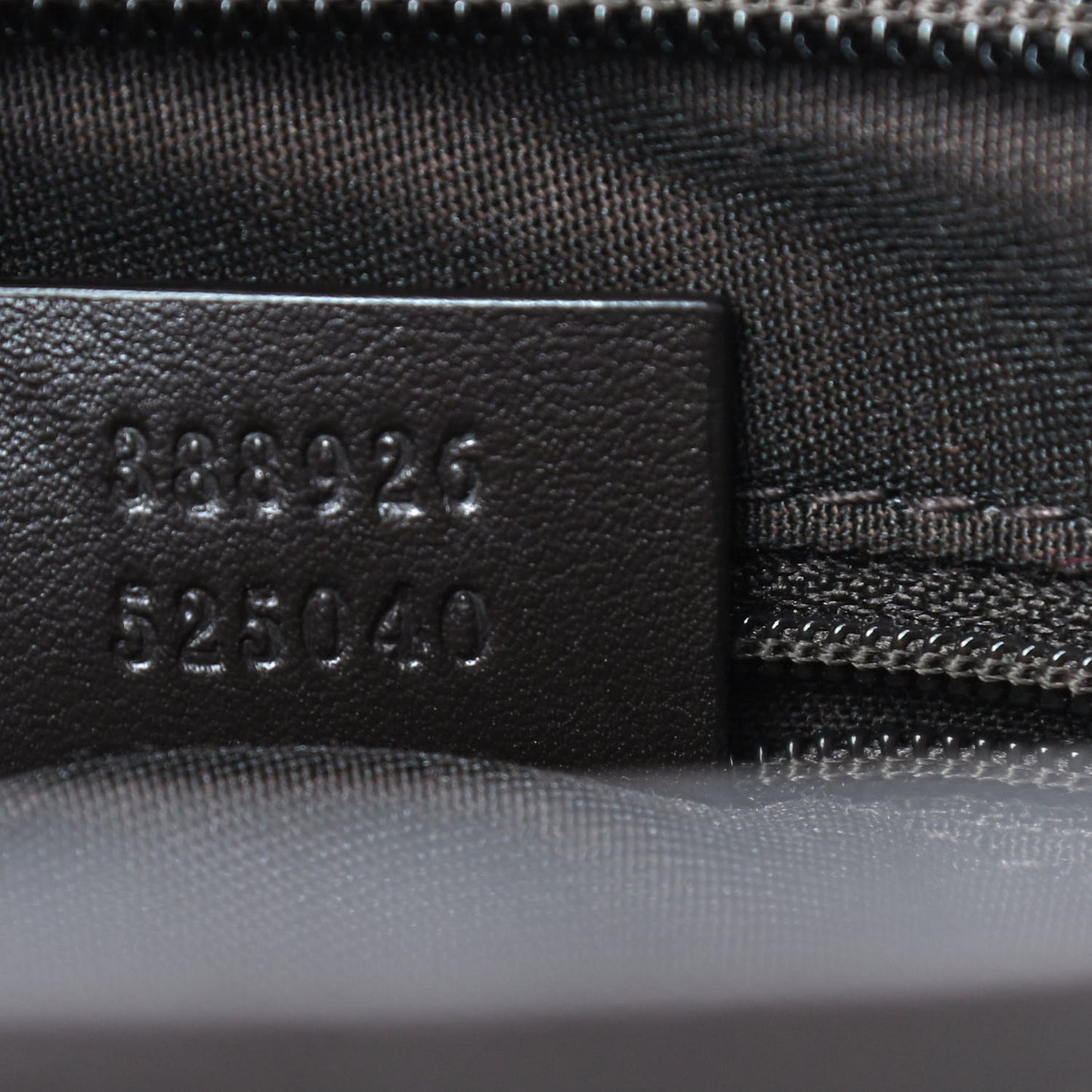 GG Supreme Monogram Web Flat Messenger Bag Dark Brown