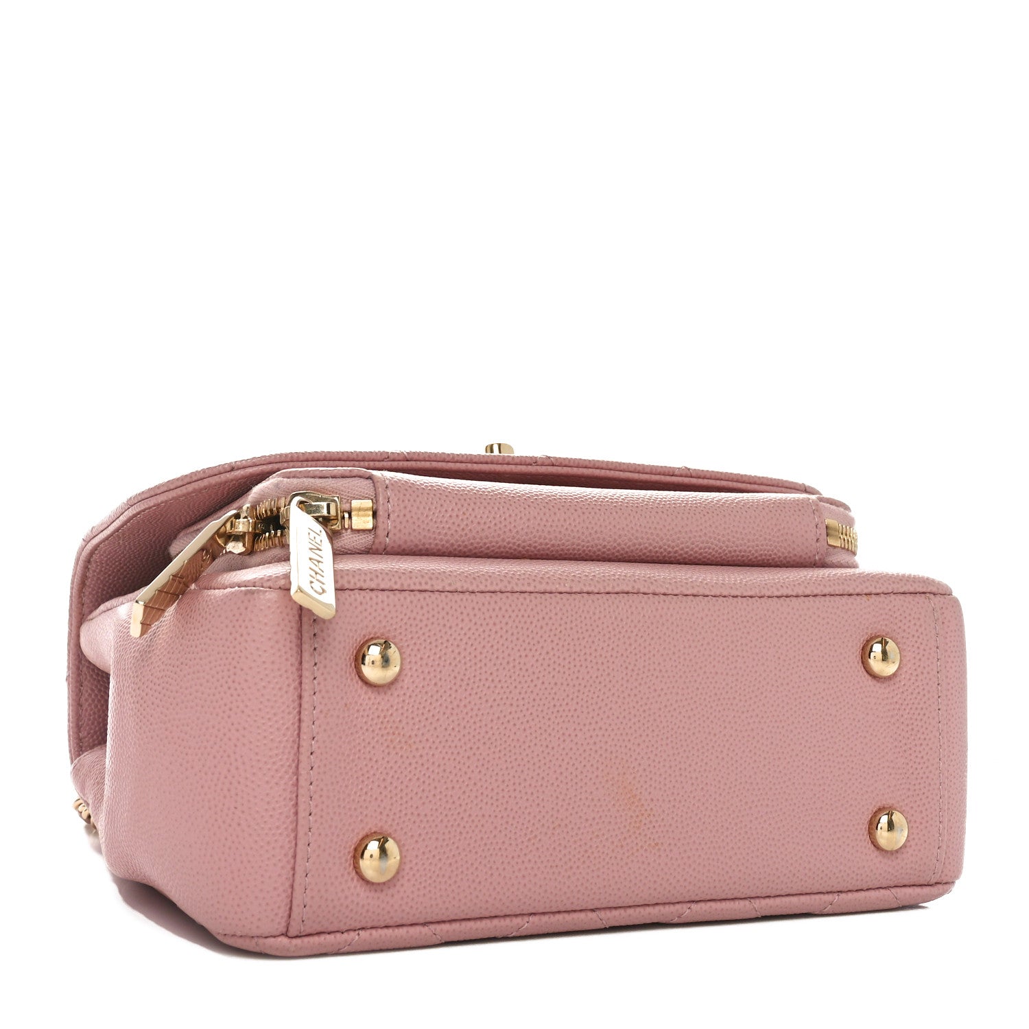 Chanel Caviar Quilted Small Business Affinity Flap Light Pink 4 of 10
