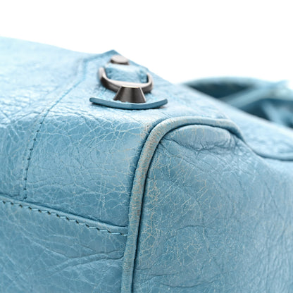 Balenciaga Agneau Classic Hardware Velo Bleu Indigo 10 of 14