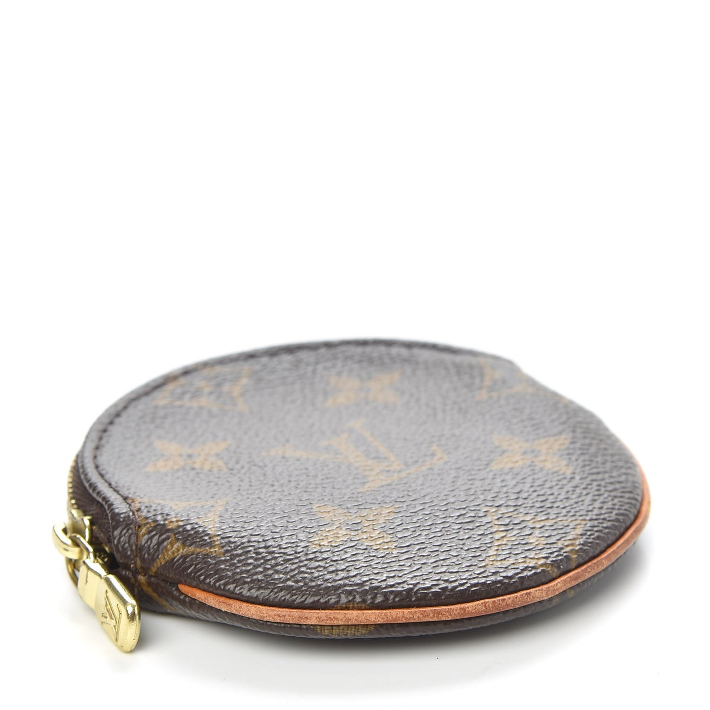 Monogram Round Coin Purse
