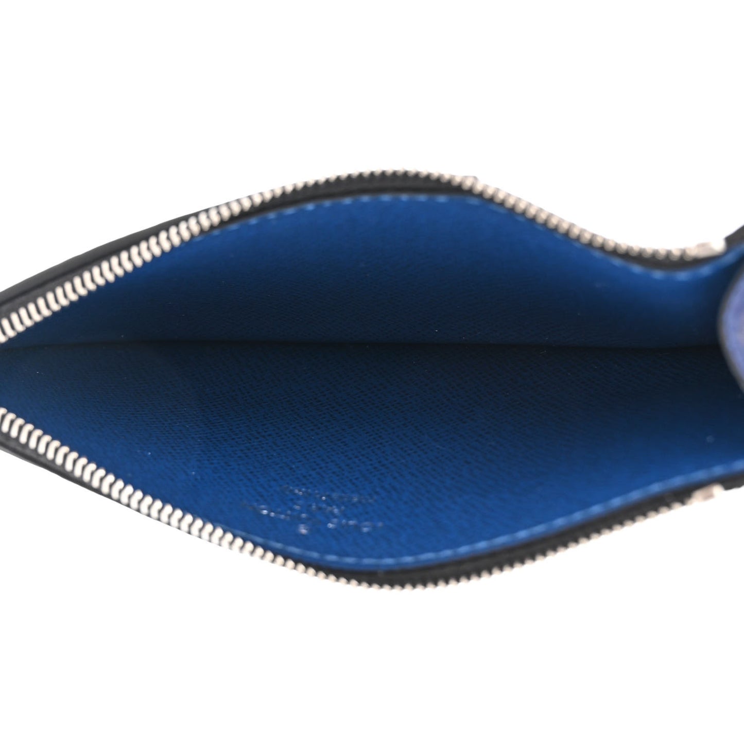 Monogram Taiga Coin Card Holder Cobalt