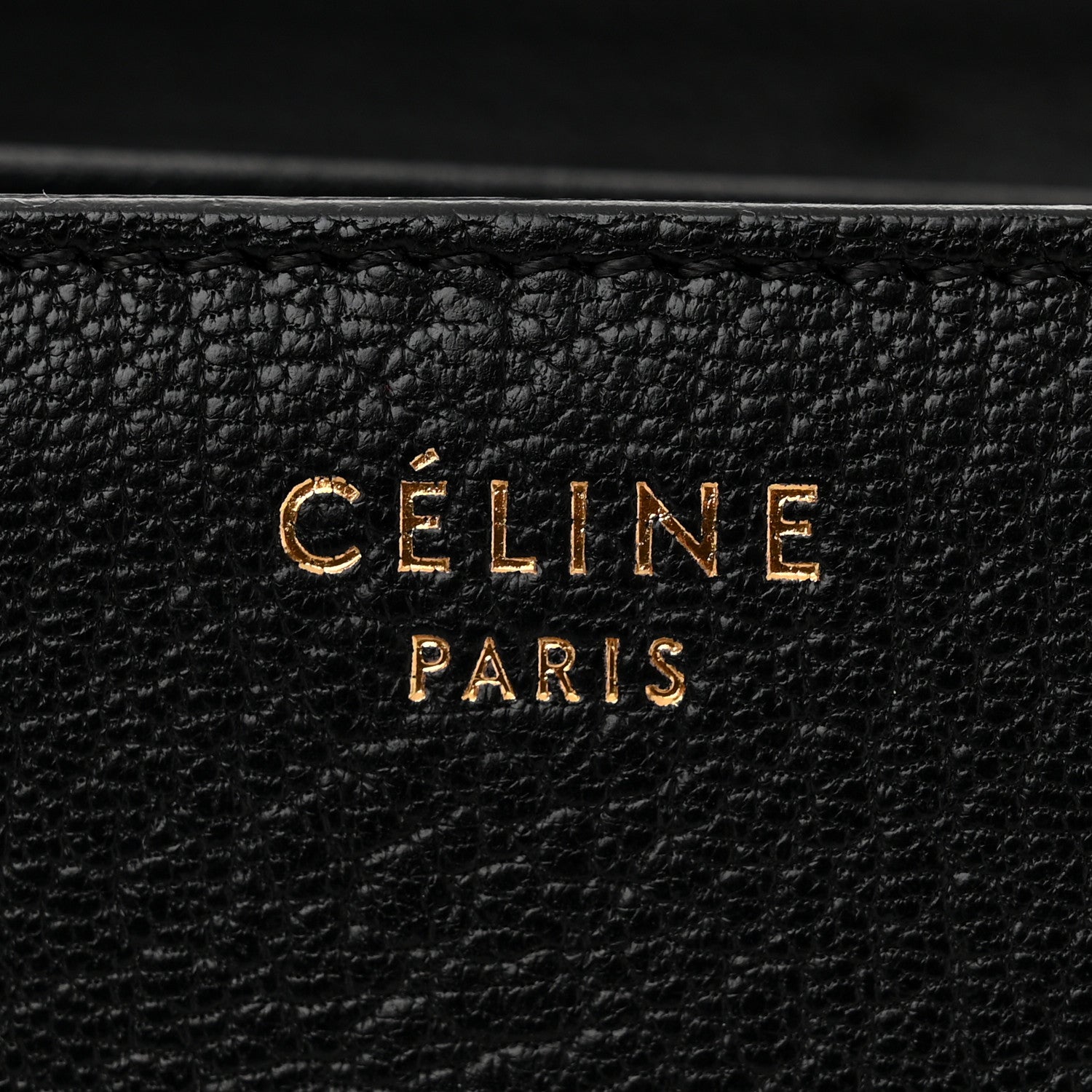 Celine Goatskin Medium Classic Box Flap Bag Black 6 of 10