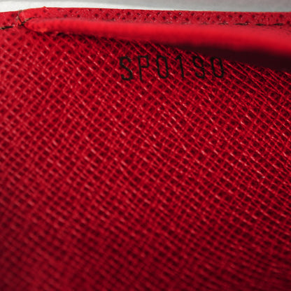 Louis Vuitton Monogram Josephine Wallet Red 8 of 8