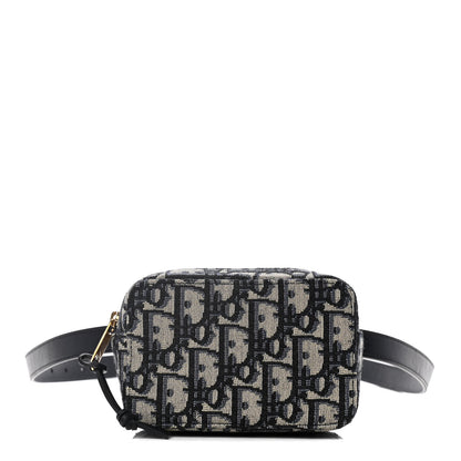 Christian Dior Oblique Belt Pouch Blue 1 of 10