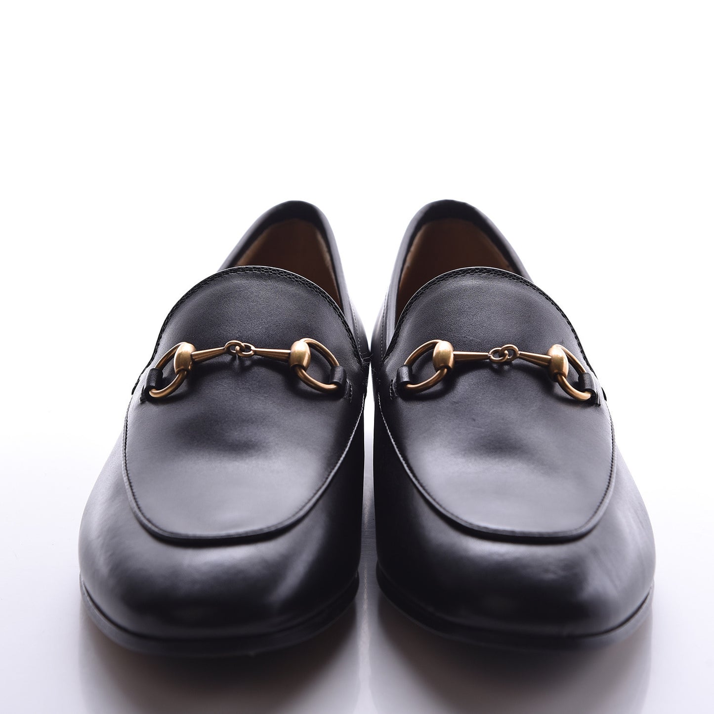 Calfskin Womens Jordaan Loafers 37.5 Black