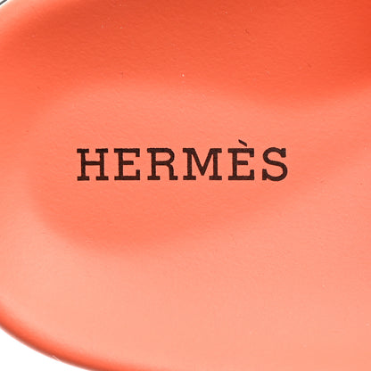 Hermes Epsom Womens Chypre Sandals 36.5 Rose Sorbet 8 of 8