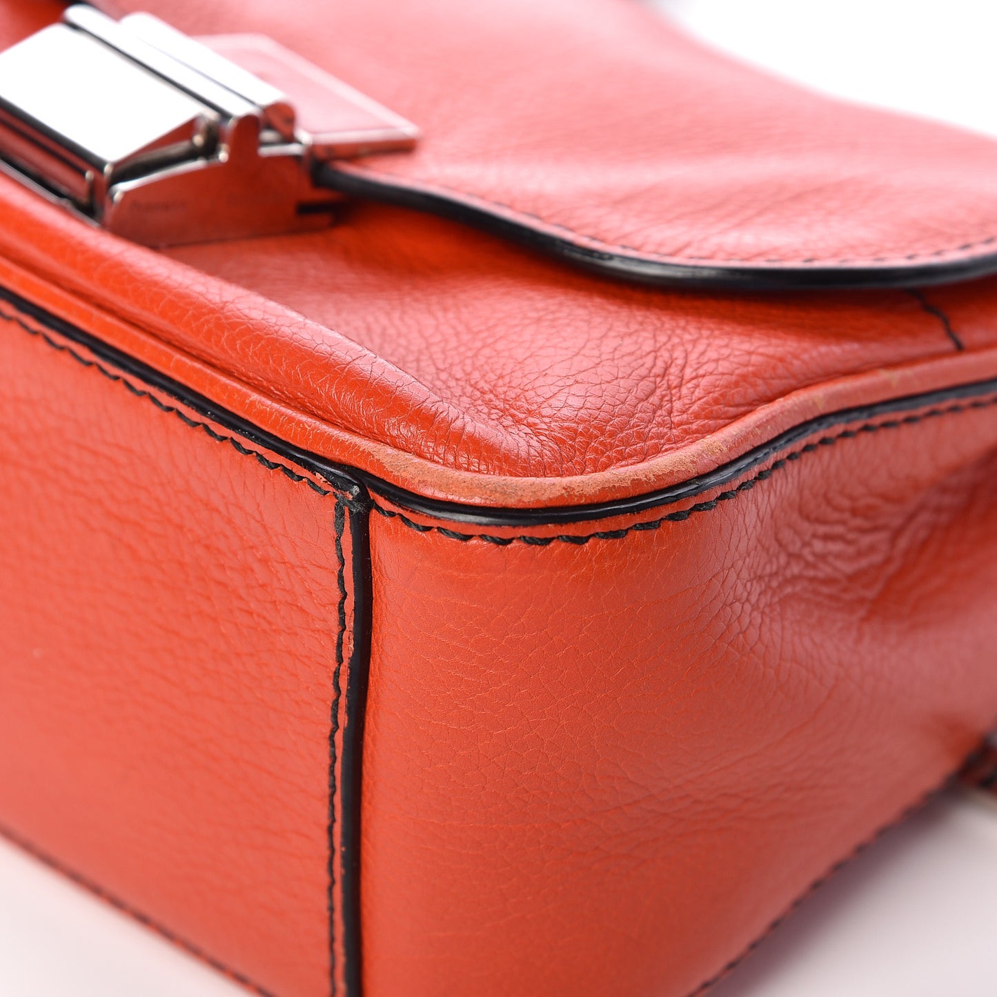 Vachetta Lux Tiny Kent Shoulder Bag Fire Red