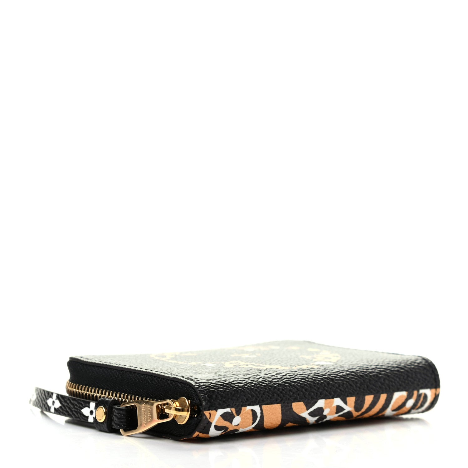 Louis Vuitton Monogram Giant Jungle Zippy Coin Purse Black 3 of 7