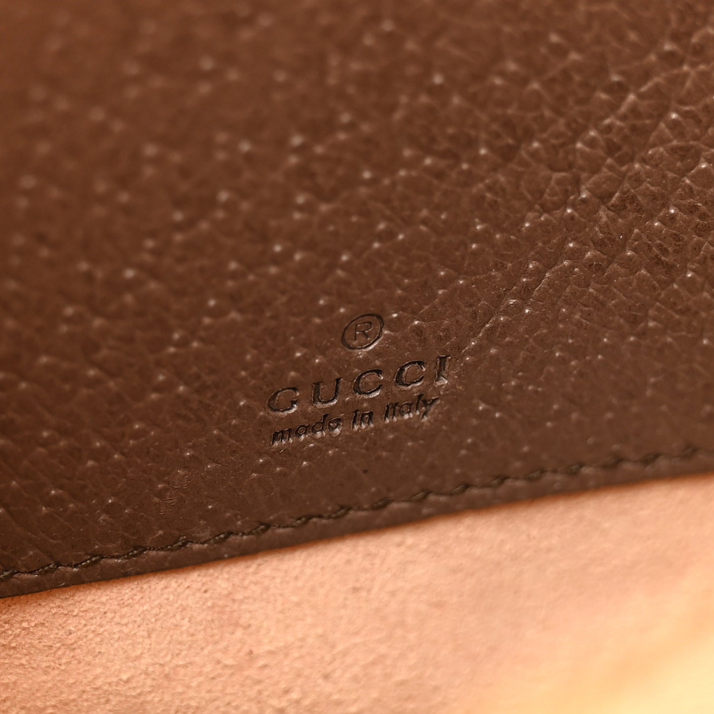 GG Supreme Monogram Web Mini Ophidia Round Backpack Brown