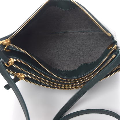 Celine Lambskin Large Trio Crossbody Bag Amazone 5 of 12