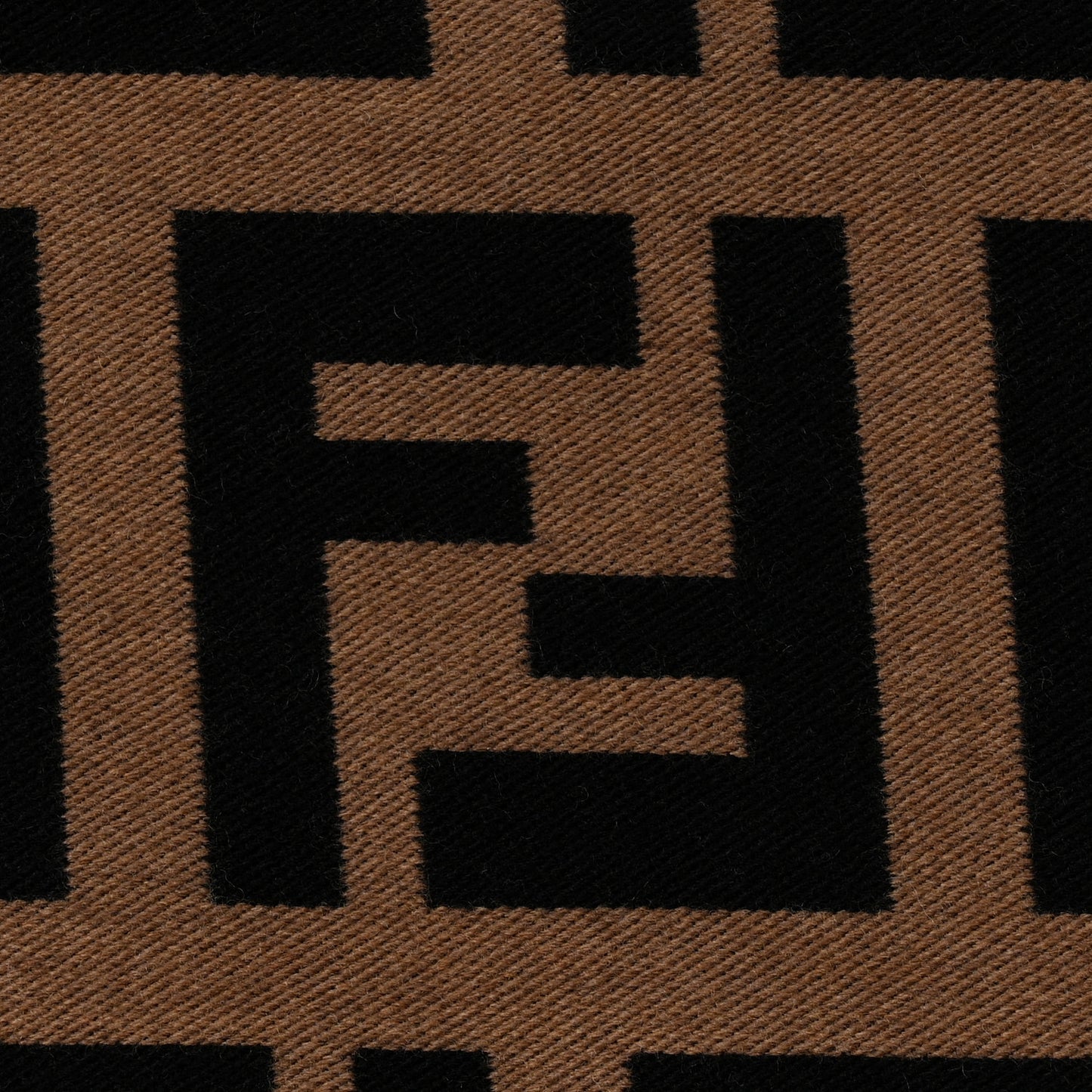 Wool Silk FF Poncho Camel