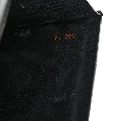 Louis Vuitton Epi Pochette Sellier Dragonne Clutch Black 10 of 14