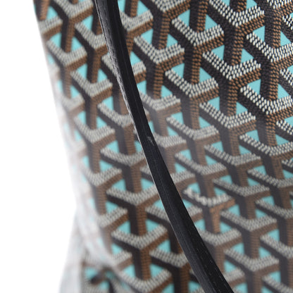 Goyard Goyardine Saint Louis Claire Voie GM Black Blue 12 of 12
