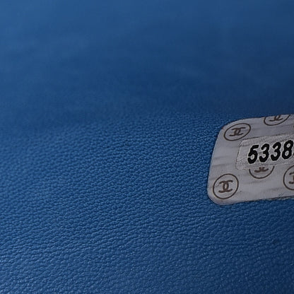 Chanel Alligator Jumbo Kelly Flap Blue 8 of 19