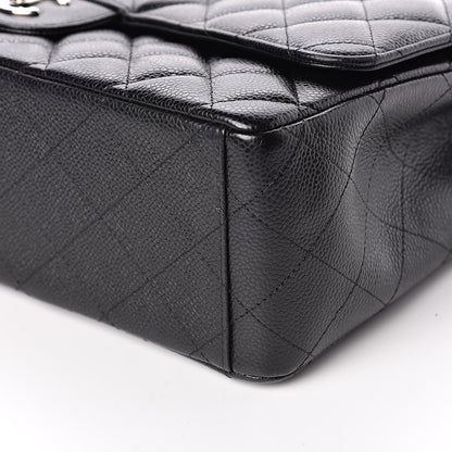 Chanel Caviar Quilted Maxi Double Flap Black 10 of 12