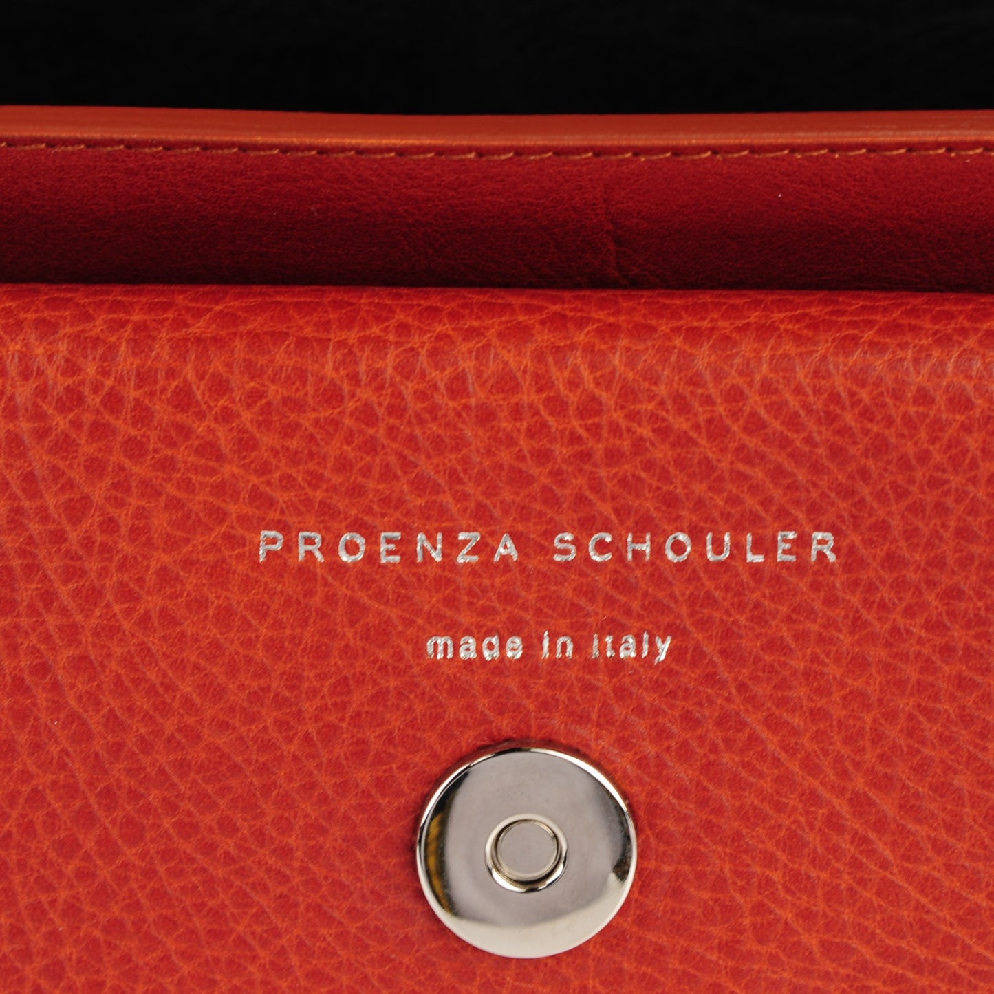 Calfskin Mini PS11 Classic Shoulder Bag Saddle