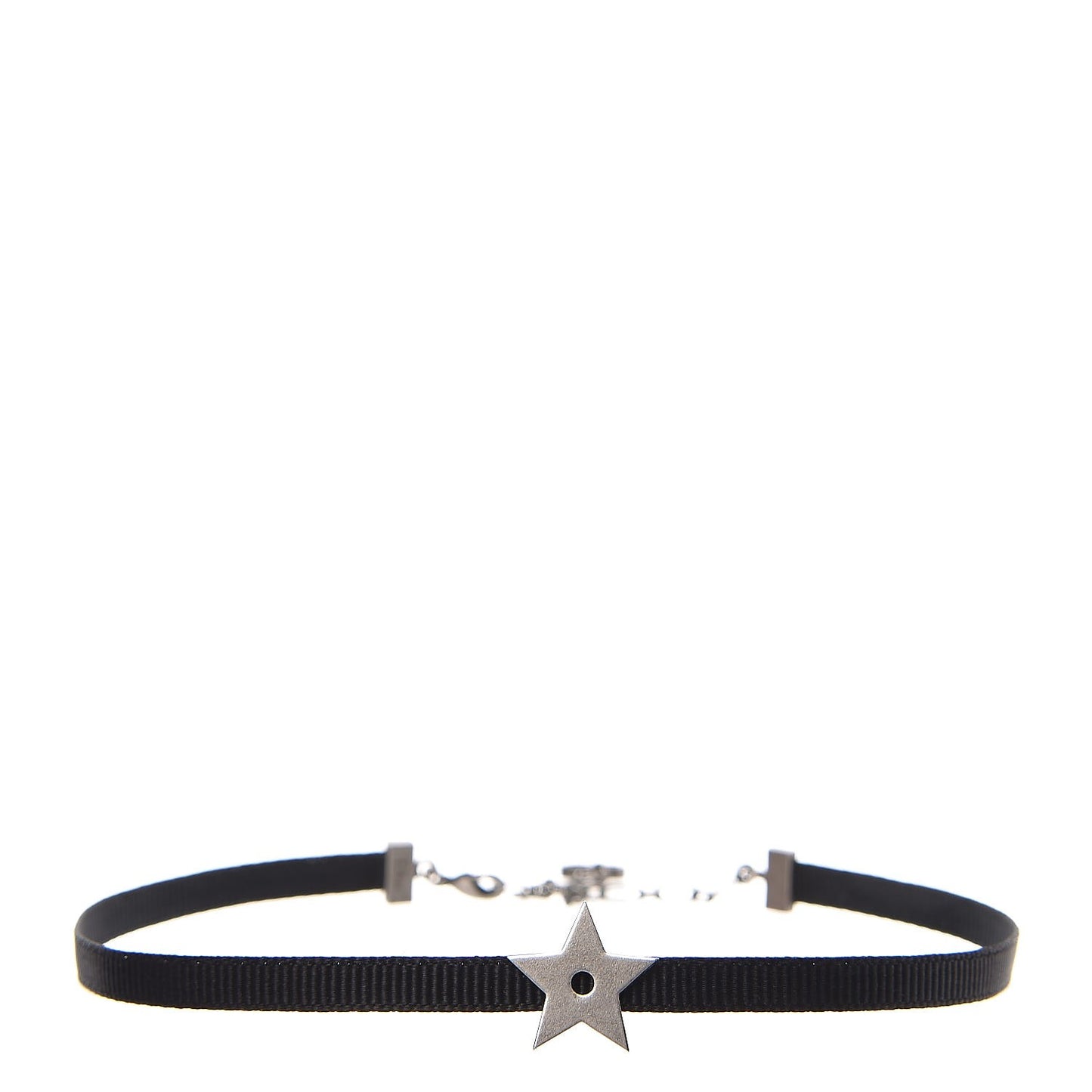 Ribbon Star Choker Black