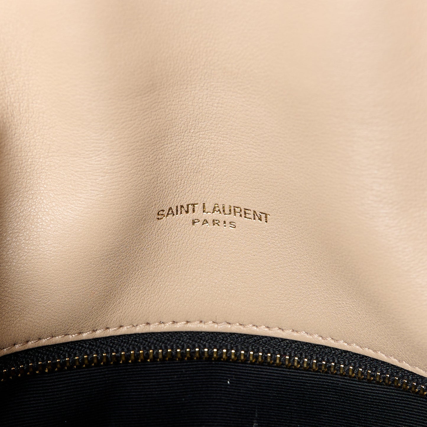 Lambskin Quilted Toy Loulou Puffer Monogram Chain Satchel Dark Beige