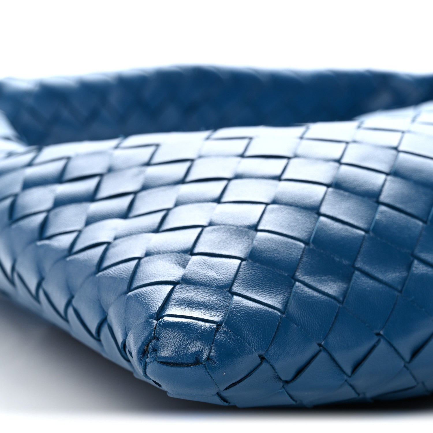 Bottega Veneta Calfskin Intrecciato Small Hop Deep Pacific 9 of 10