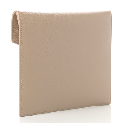 Saint Laurent Grain De Poudre Uptown Baby Pouch Beige 3 of 7