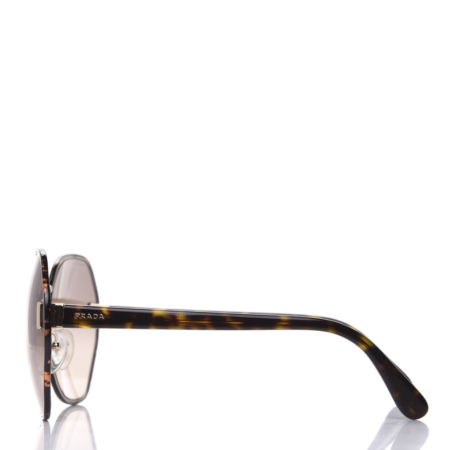 Prada Oversized Retro Sunglasses SPR 53T Tortoise 3 of 8