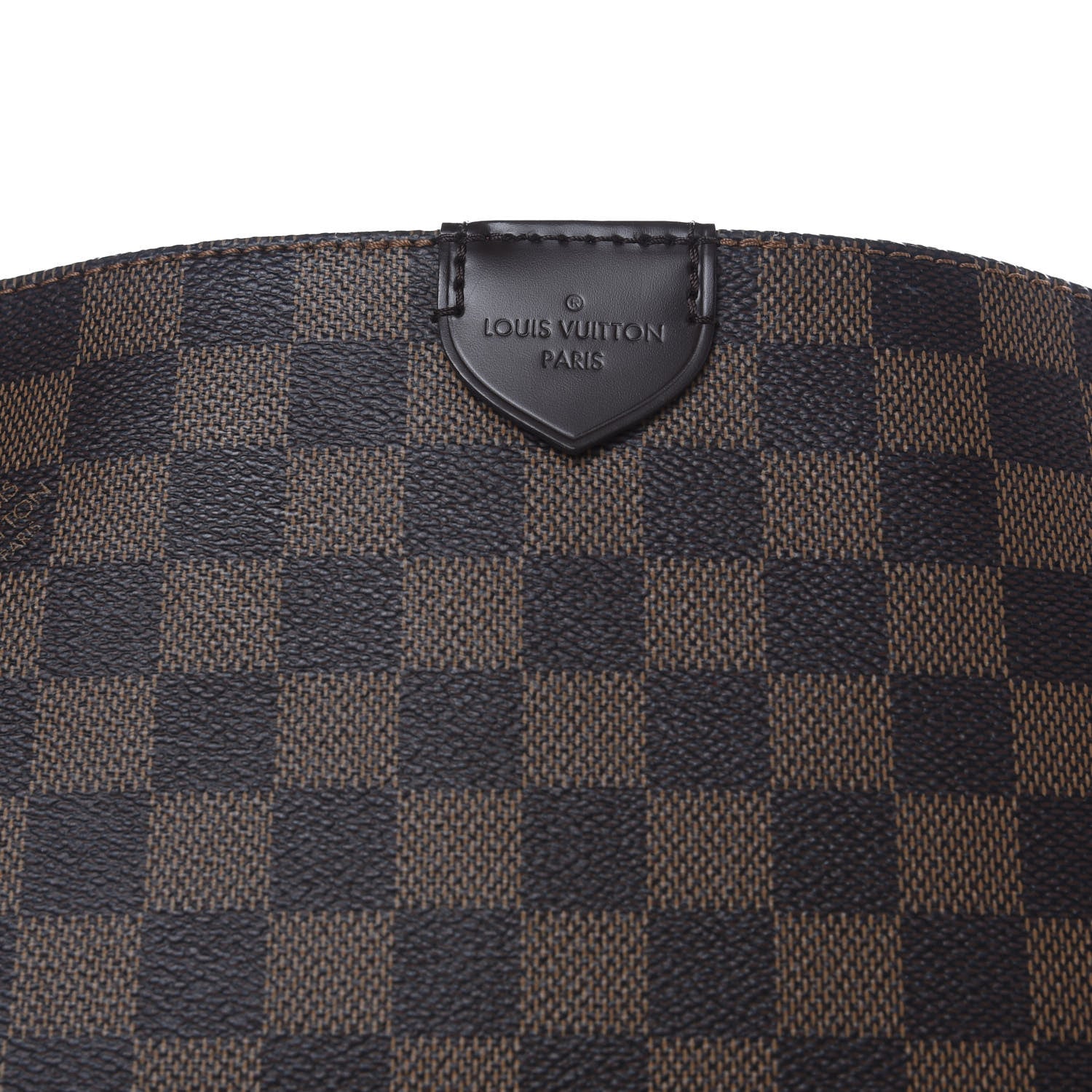 Louis Vuitton Damier Ebene Caissa Hobo Cherry 10 of 11