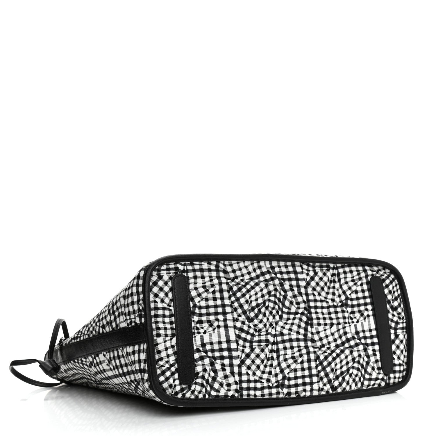 MCM Visetos Medium Reversible Shopper Tote Black 7 of 14