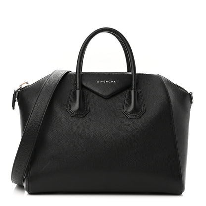 Givenchy Sugar Goatskin Medium Antigona Black 1 of 12