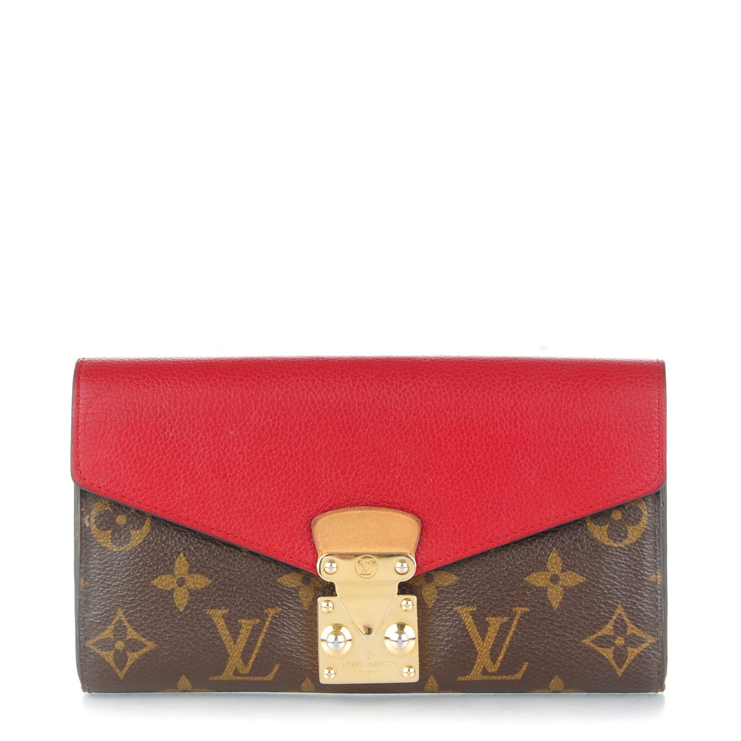 Monogram Pallas Wallet Cherry
