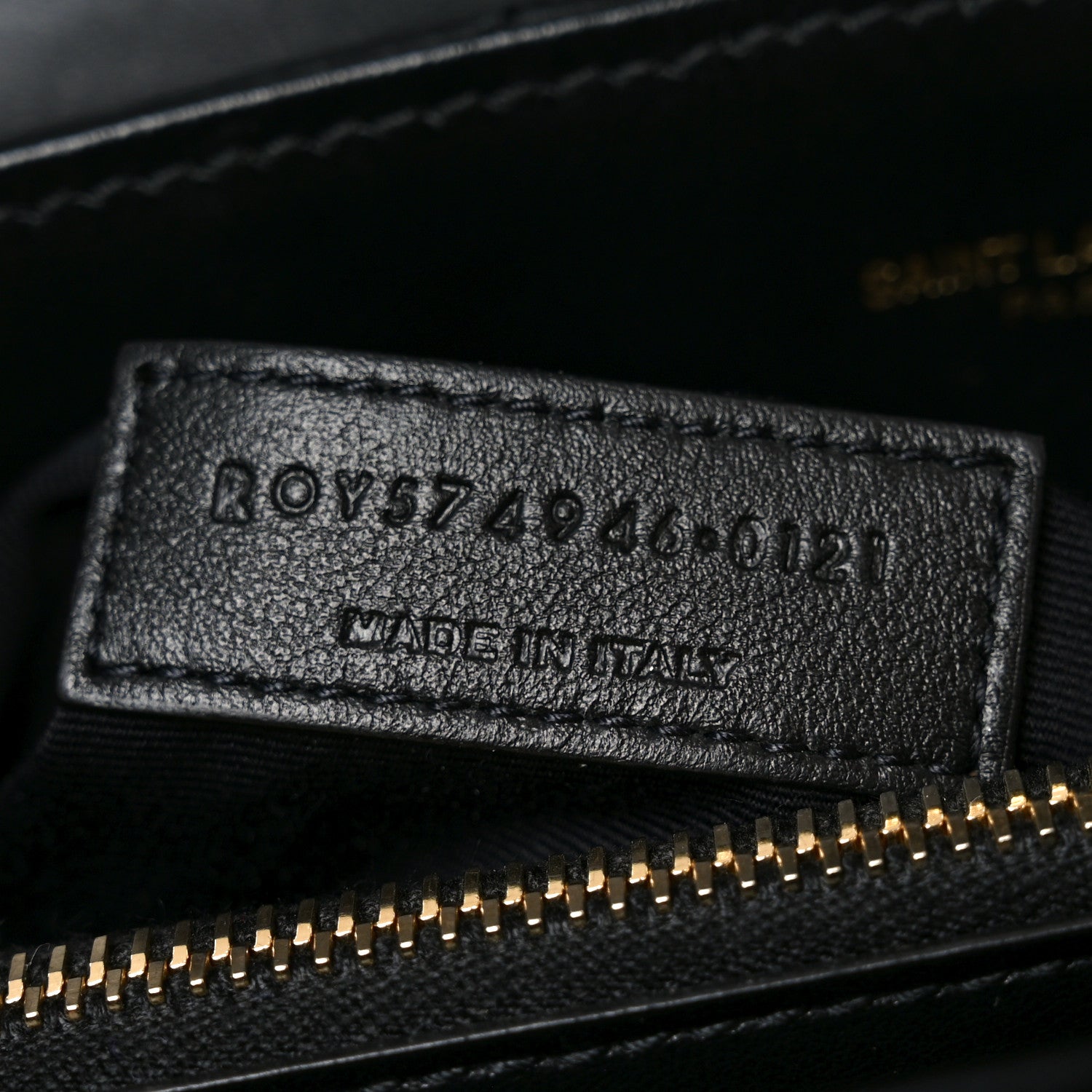Saint Laurent Calfskin Y Quilted Monogram Medium Loulou Chain Satchel Black 6 of 10
