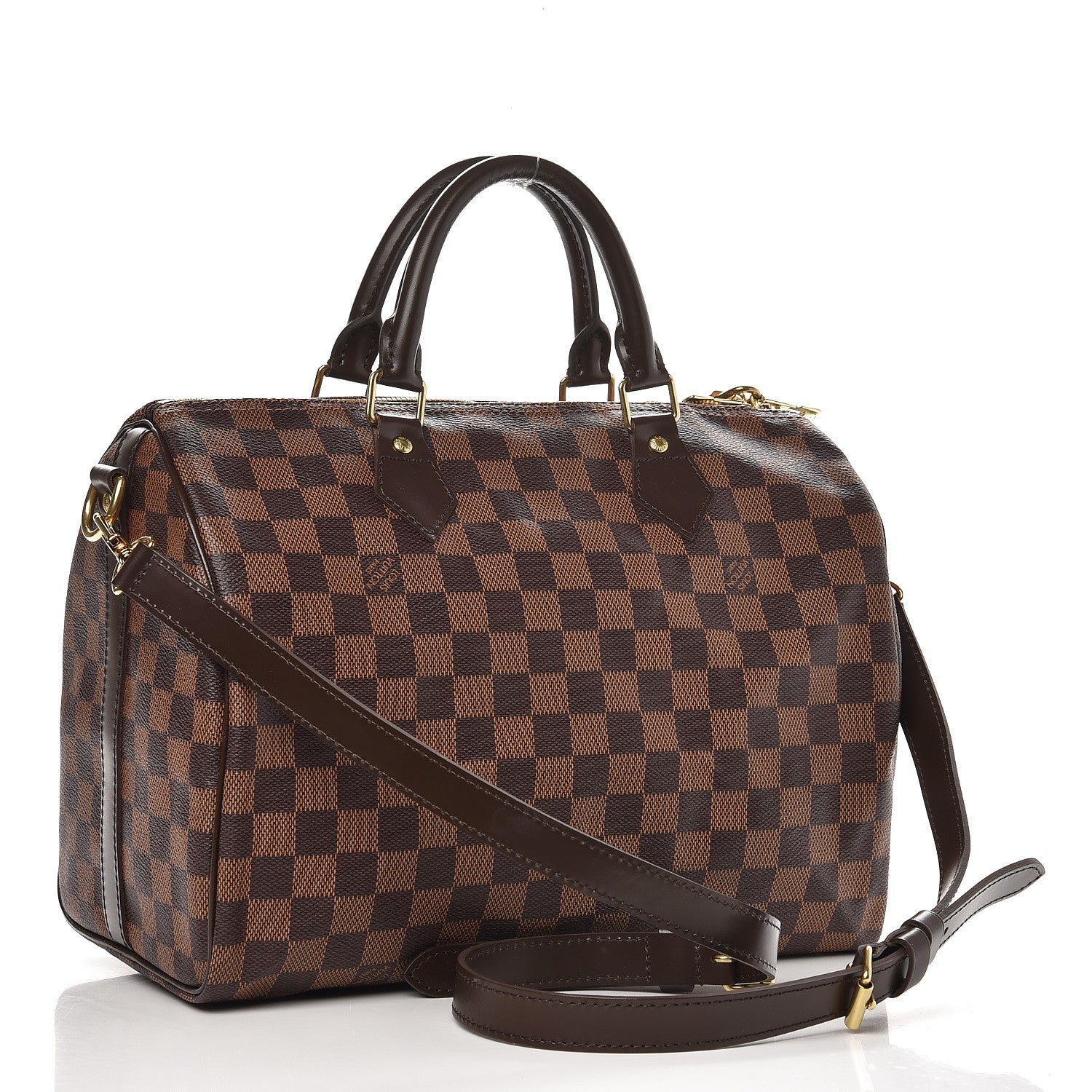 Louis Vuitton Damier Ebene Speedy Bandouliere 30 3 of 7