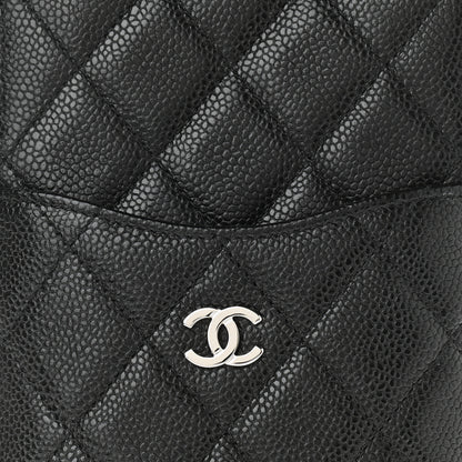 Chanel Caviar Quilted Classic iPhone Pouch Black 9 of 10