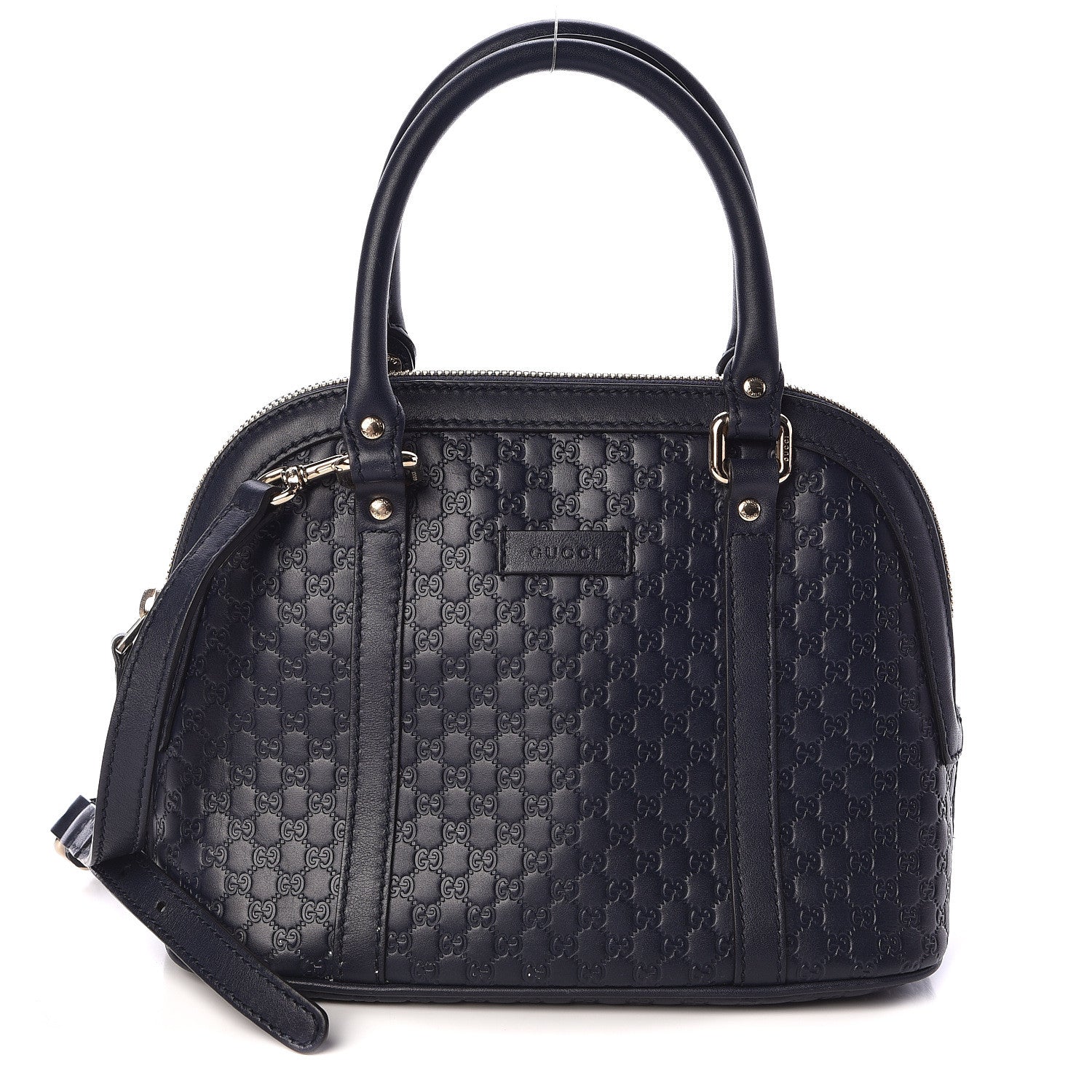 Gucci Soft Microguccissima Mini Dome Bag Blue 1 of 11