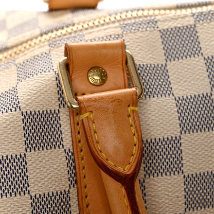 Louis Vuitton Damier Azur Keepall Bandouliere 45 12 of 13