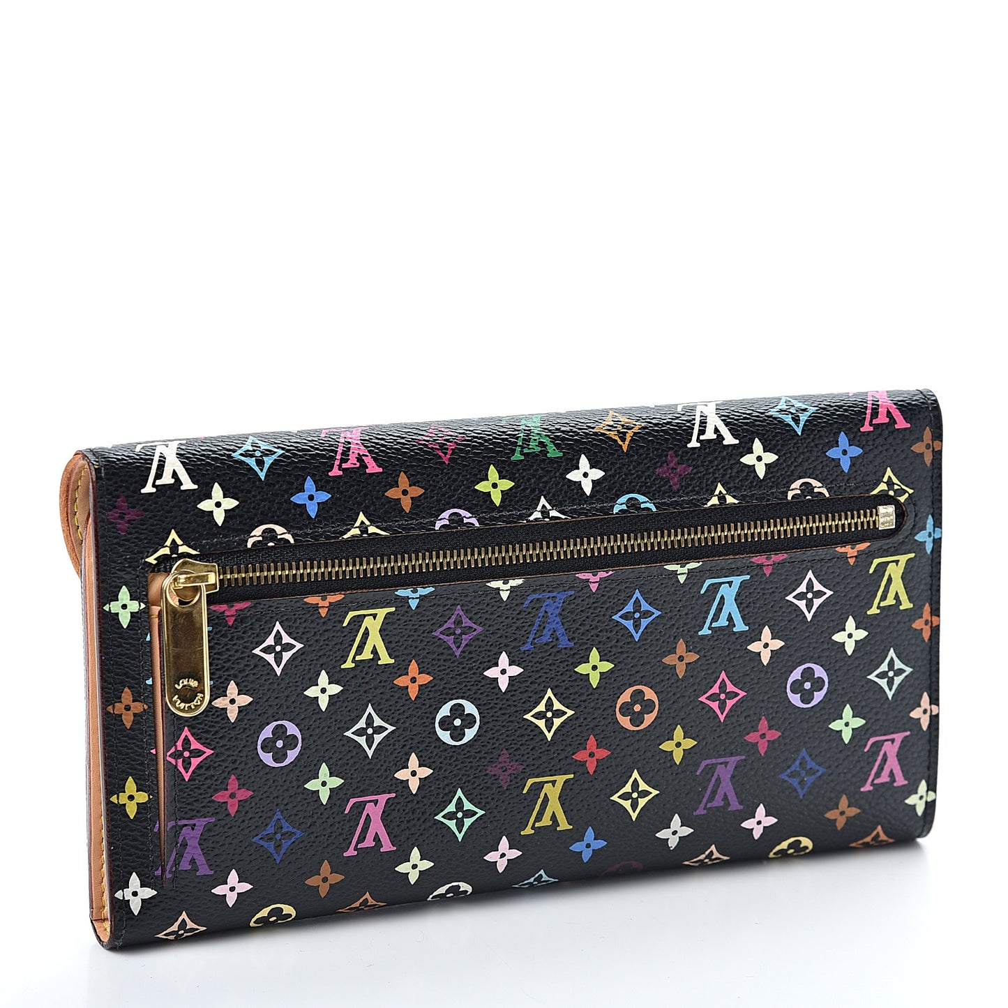 Monogram Multicolor Eugenie Wallet Black