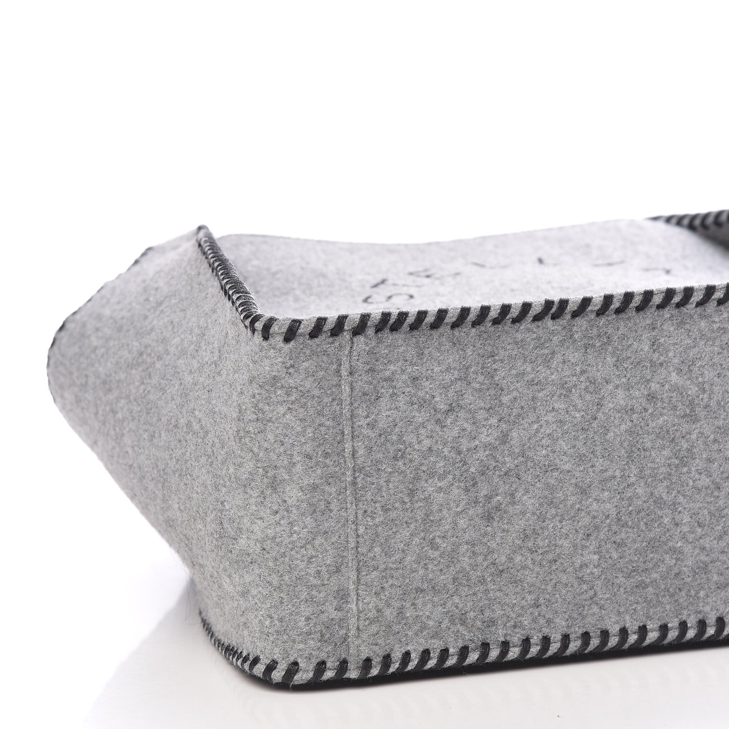 Eco Felt East West Tote Smoke Slate