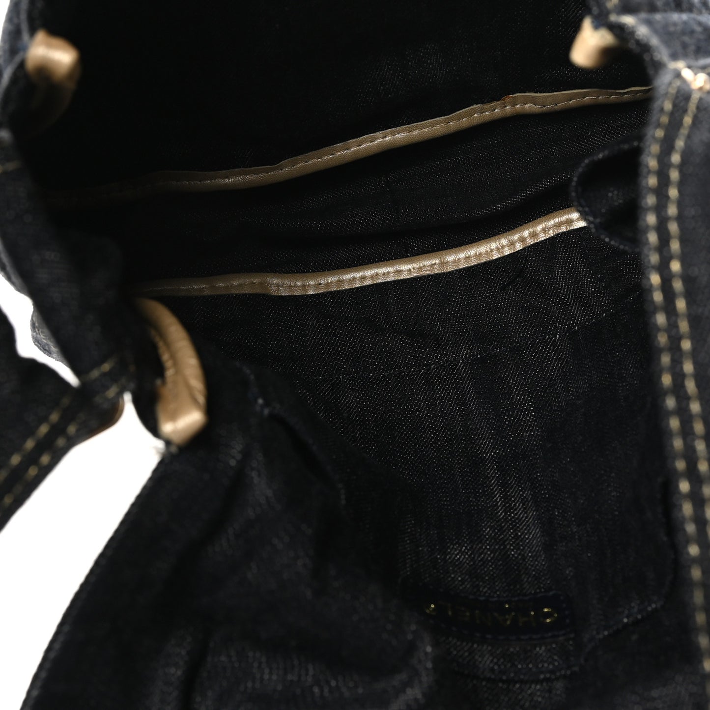 Denim CC Messenger Bag Blue