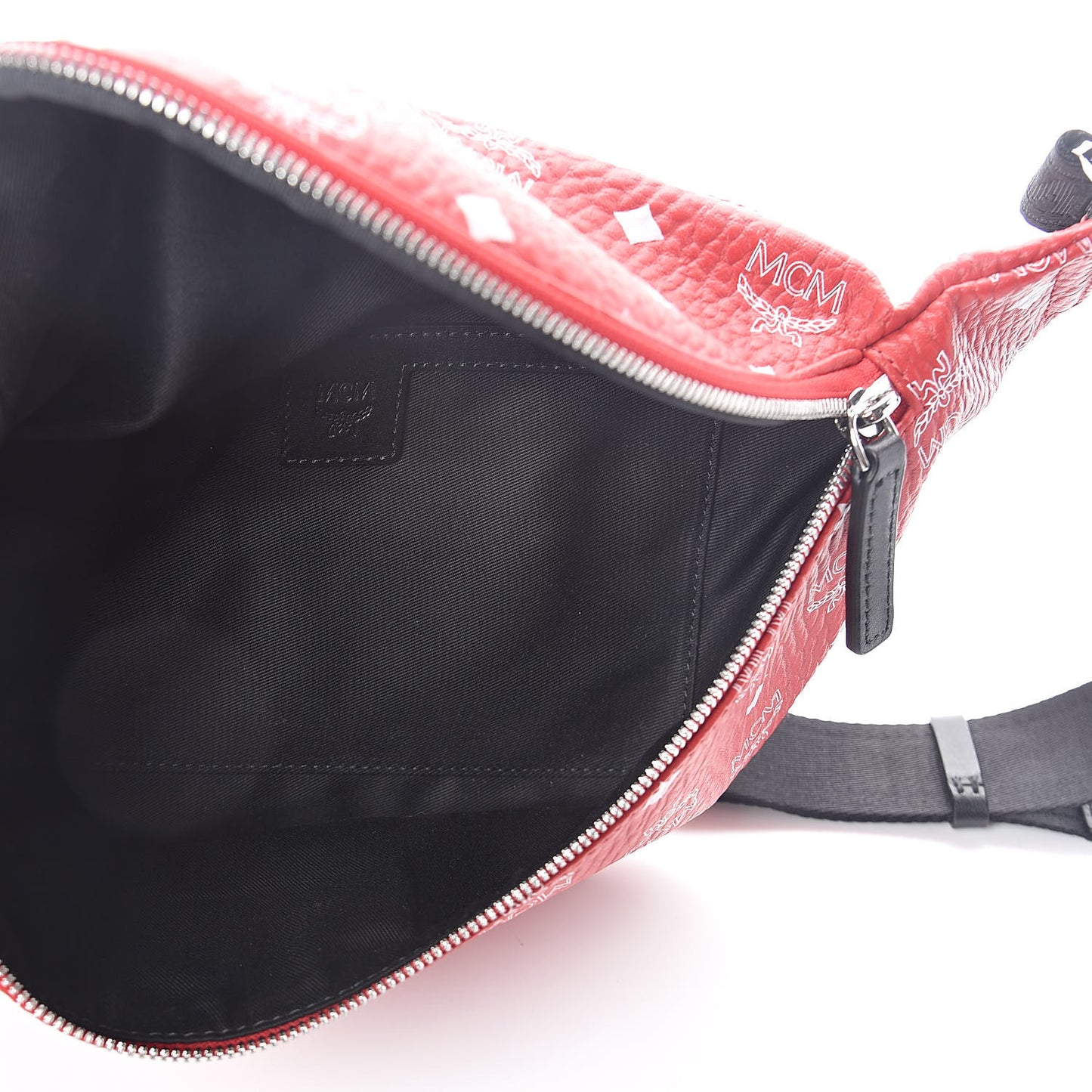 Visetos Large Fursten Belt Bag Red