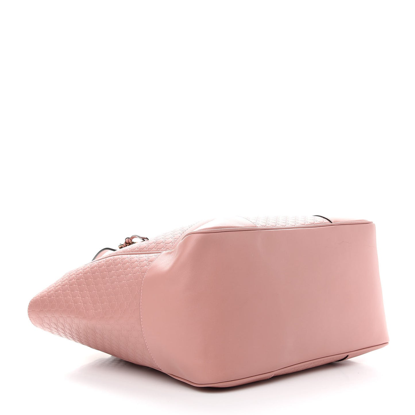 Microguccissima Bree Zippered Tote Soft Pink