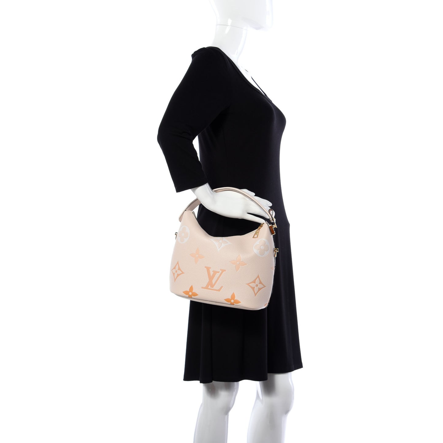 Empreinte Monogram Giant By The Pool Marshmallow Hobo Cream Saffron