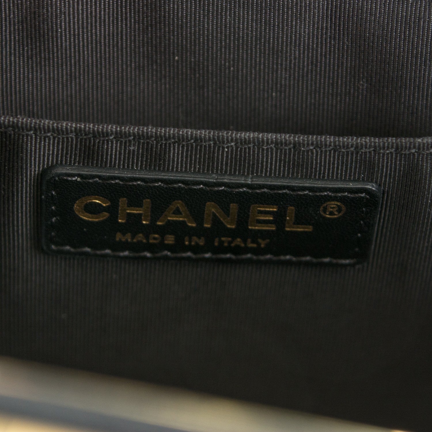 Chanel Calfskin Quilted Large Boy Tote Black 6 of 8