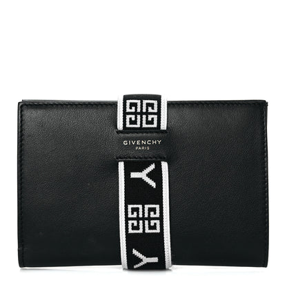 Givenchy Calfskin Elastic Panel Card Case Black 1 of 7