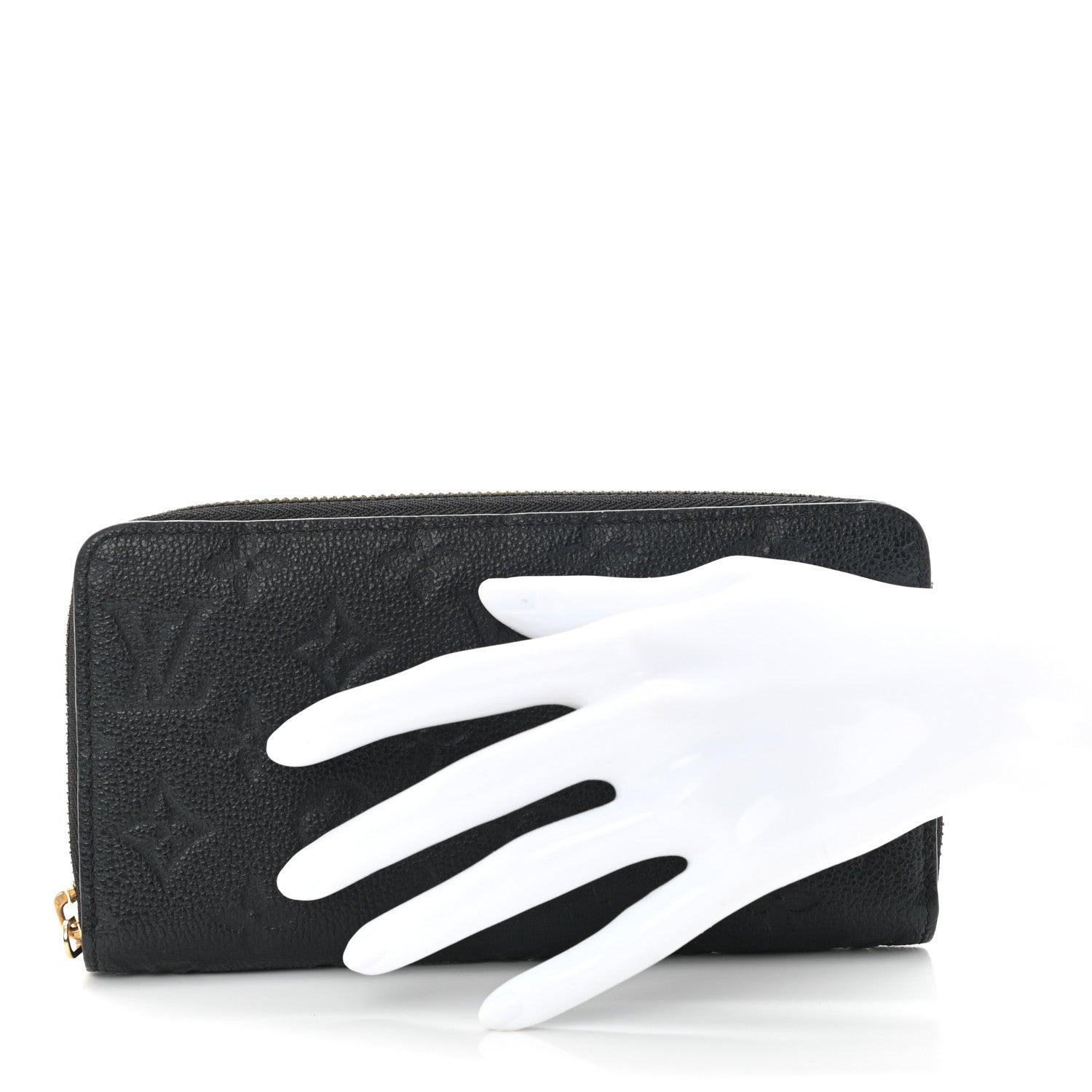 Louis Vuitton Empreinte Zippy Wallet Black 2 of 9