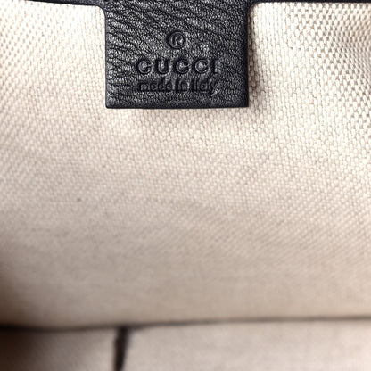 Gucci Pebbled Calfskin Medium Soho Chain Hobo Black 6 of 9