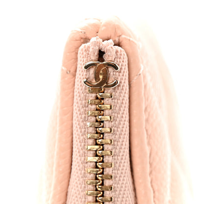 Chanel Caviar Quilted Cosmetic Case Beige 8 of 8