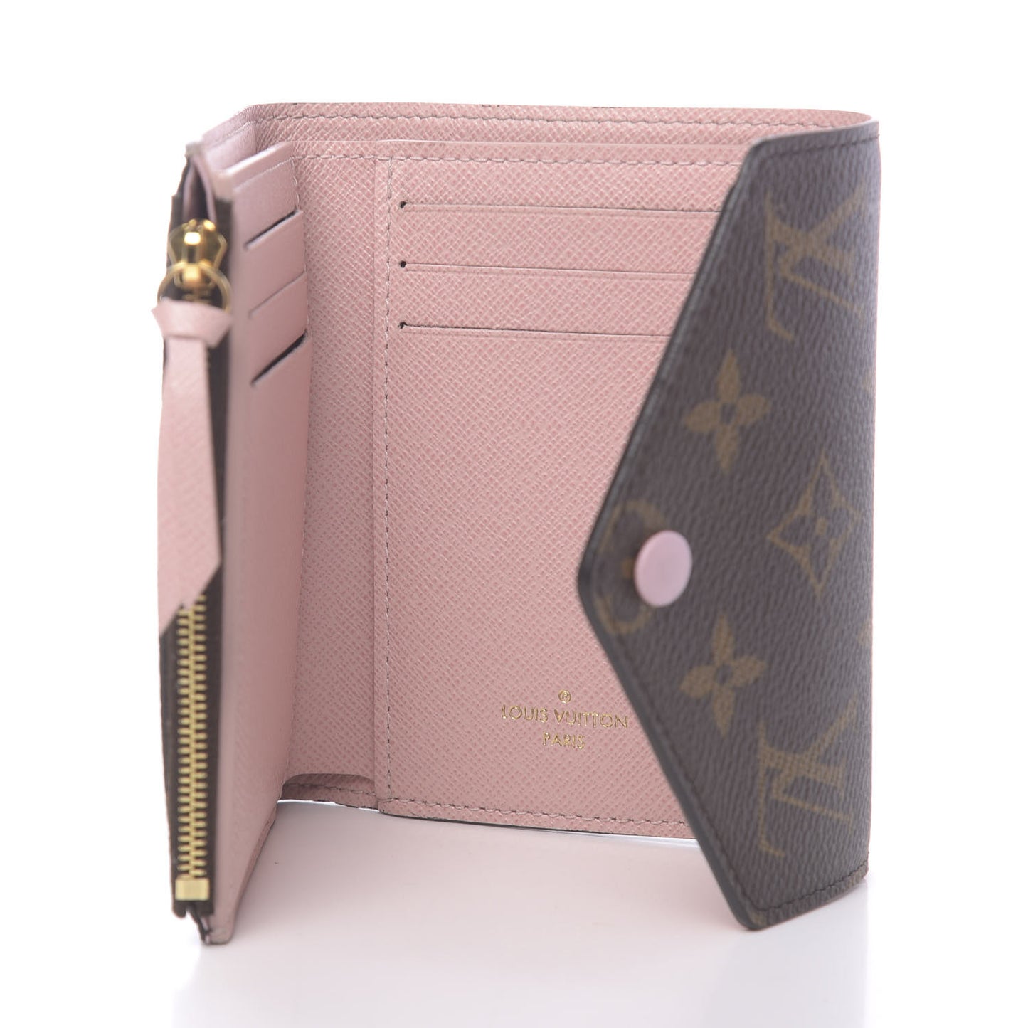 Monogram Victorine Wallet Rose Ballerine