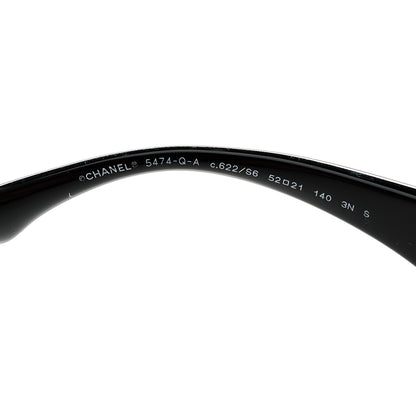 Chanel Acetate Calfskin Square Sunglasses 5474-Q-A Black 5 of 8