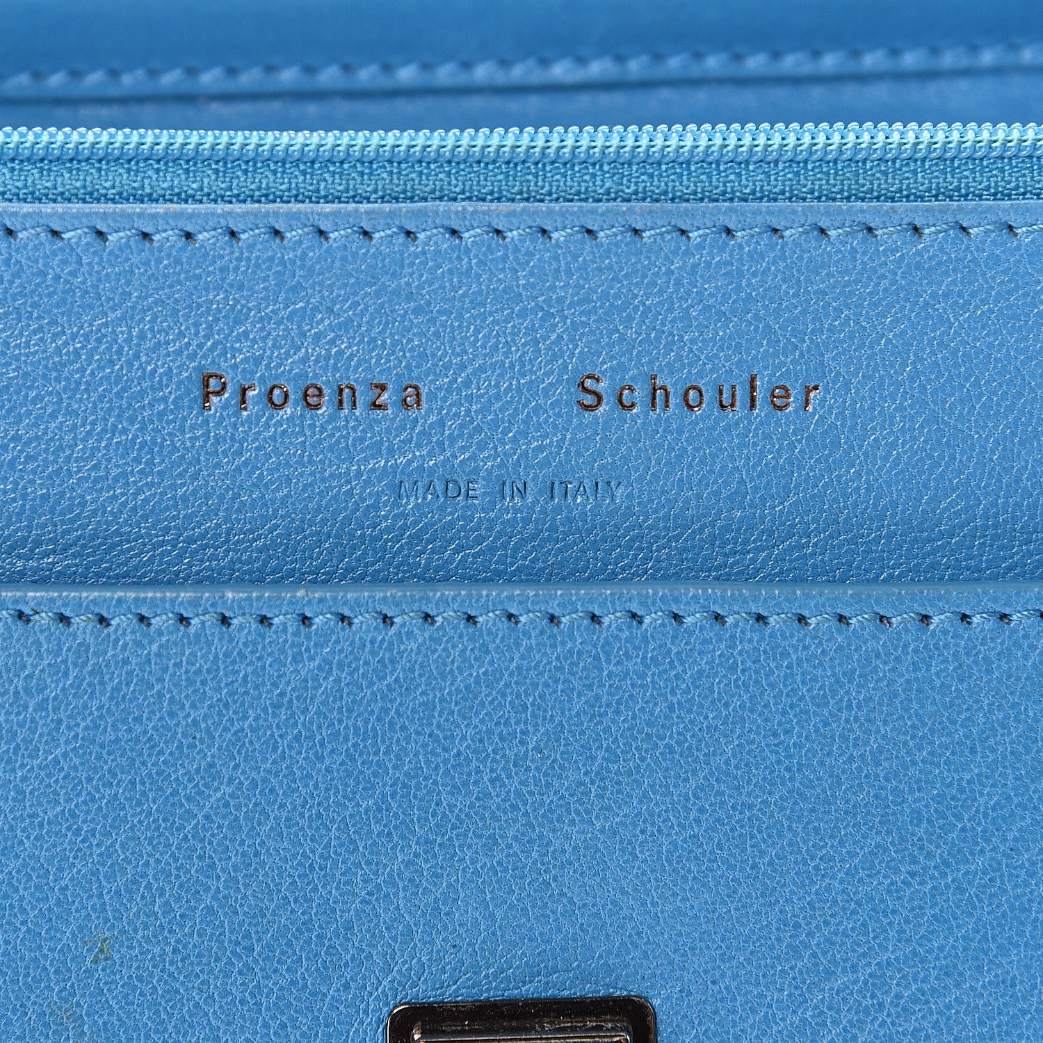 Proenza Schouler Lambskin Large PS1 Chain Wallet Oahu 6 of 10