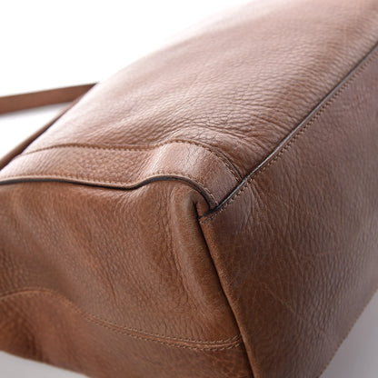 Gucci Pebbled Calfskin Medium Miss GG Top Handle Bag Light Cuir 18 of 18