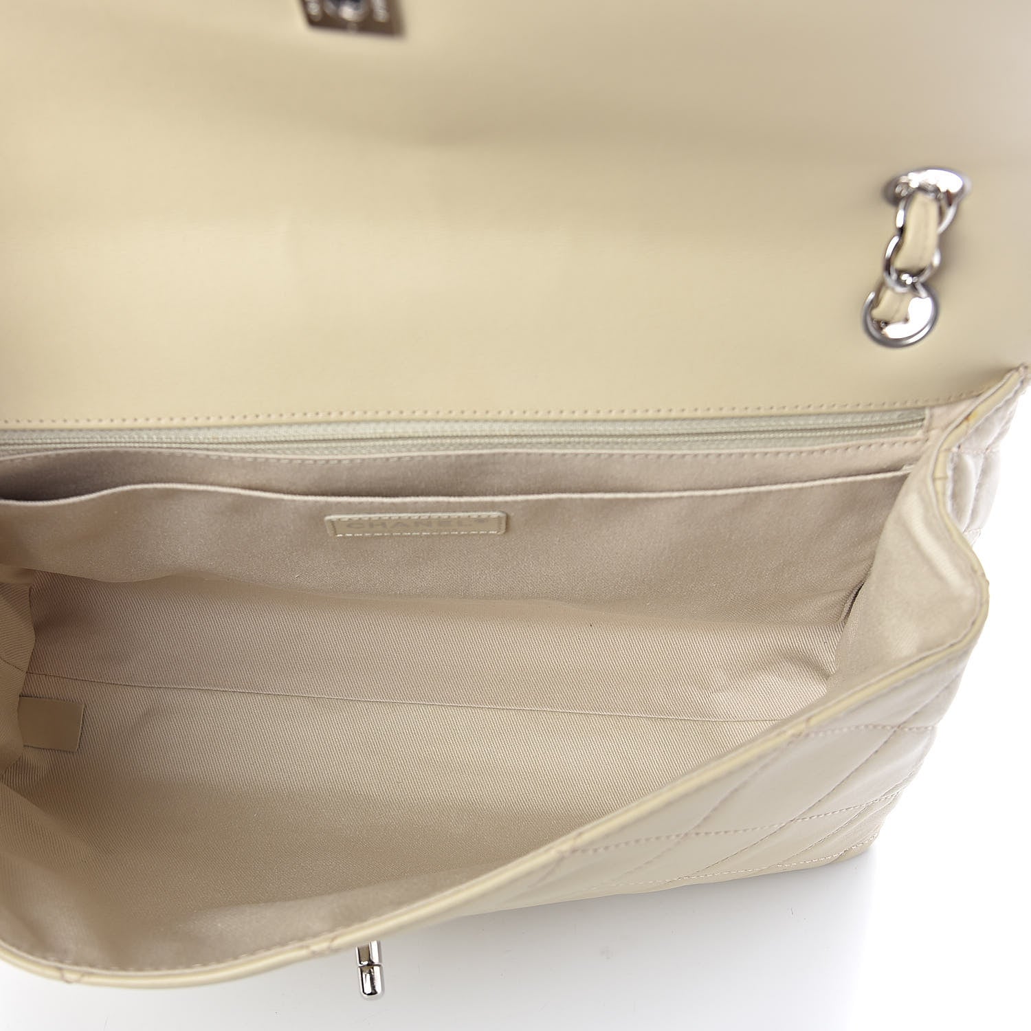 Chanel Calfskin Quilted In the Business Flap Bag Beige Clair 5 of 12
